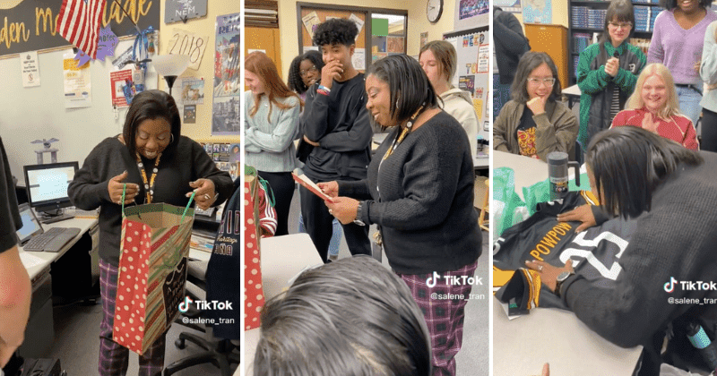 A Gift Beyond Measure From Appreciative Students Brings Tears of Joy to Teacher’s Eyes